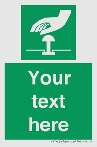 Custom Safe condition: Emergency stop button